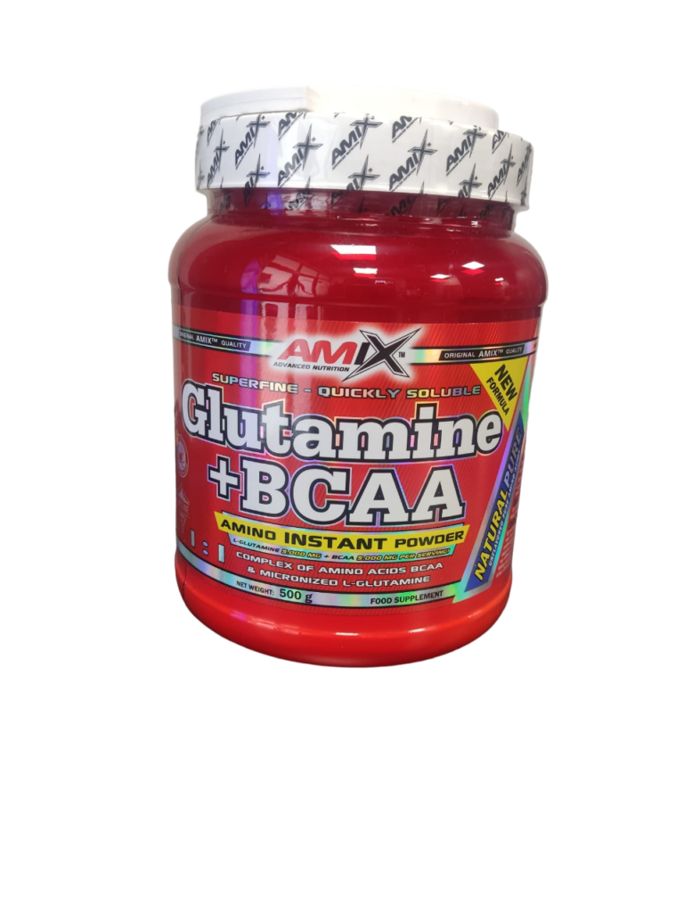 Glutamina + Bcaa´s Aminoacidos Ramificados 530 g