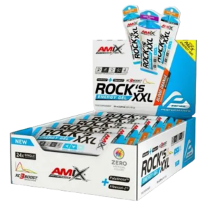 Rock's Energy Gel XXL con Cafeína 24 x 65 gr